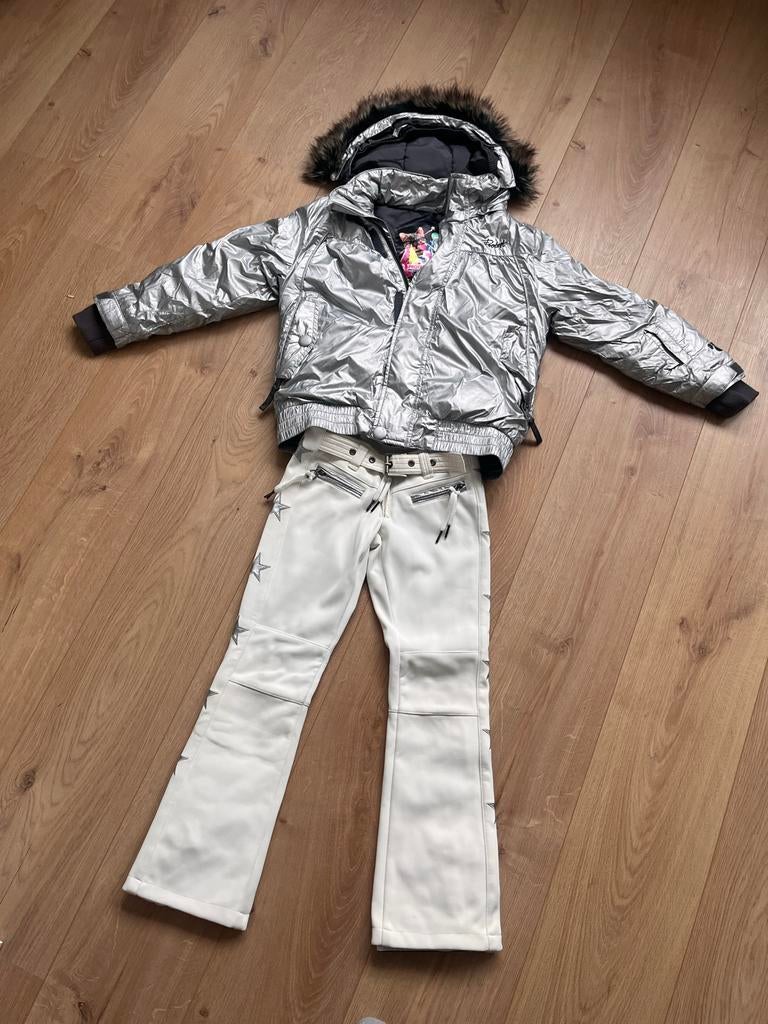 Ski kleding set mt 128 Airforce en Protest, Ophalen, Zo goed als nieuw, Maat 34 (XS) of kleiner, Pak