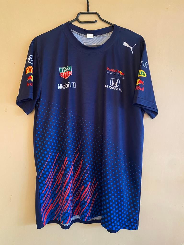 Red Bull T-shirt - Rood, Ophalen of Verzenden, Nieuw, Maat 48/50 (M), Rood