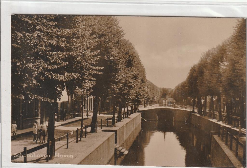 Schoonhoven, Verzenden, 1940 tot 1960, Ongelopen, Zuid-Holland
