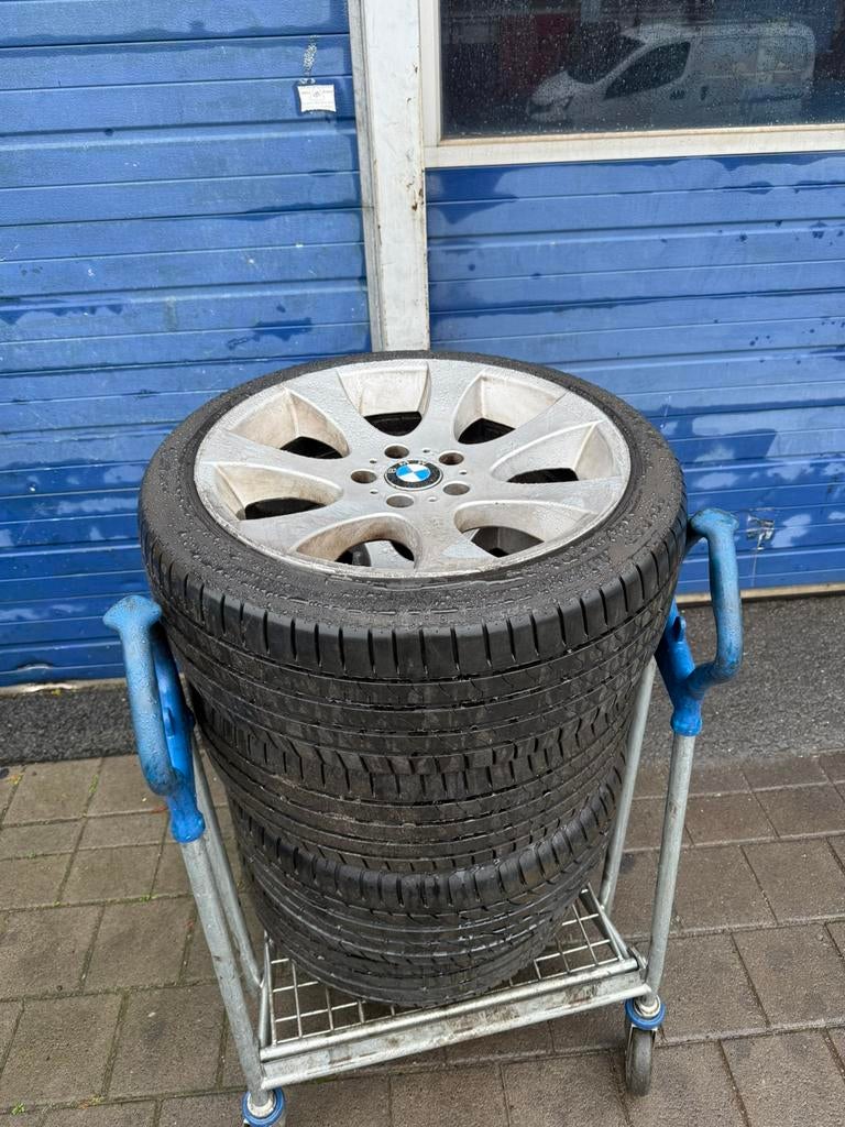 Breedset Bmw 3Serie E48 18 INCH VELGEN MET BANDEN, 18 inch, Ophalen of Verzenden, Band(en), Zomerbanden