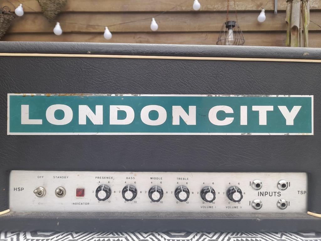 London City 100 Watt, Muziek en Instrumenten, Versterkers | Bas en Gitaar, Ophalen, Gebruikt, 100 watt of meer