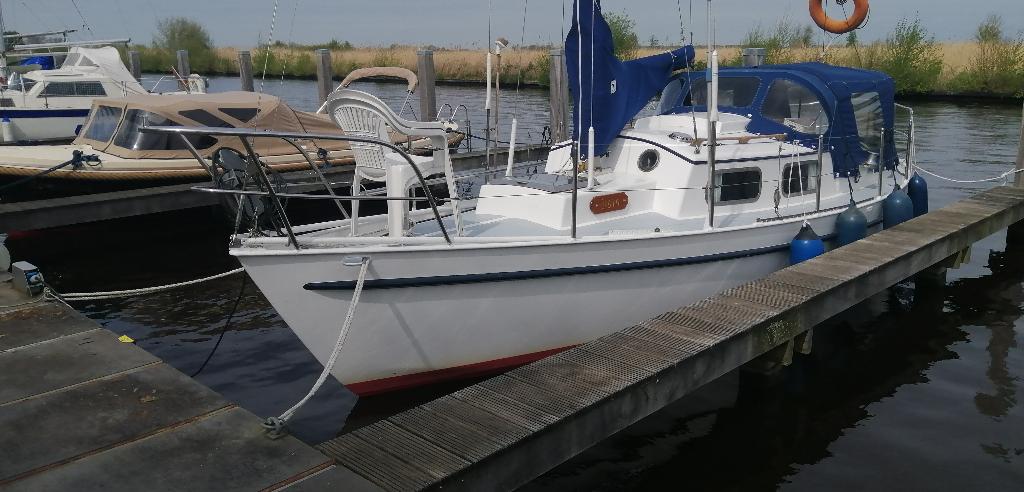 zeilboot, Ophalen, Gebruikt, Staal, Diesel