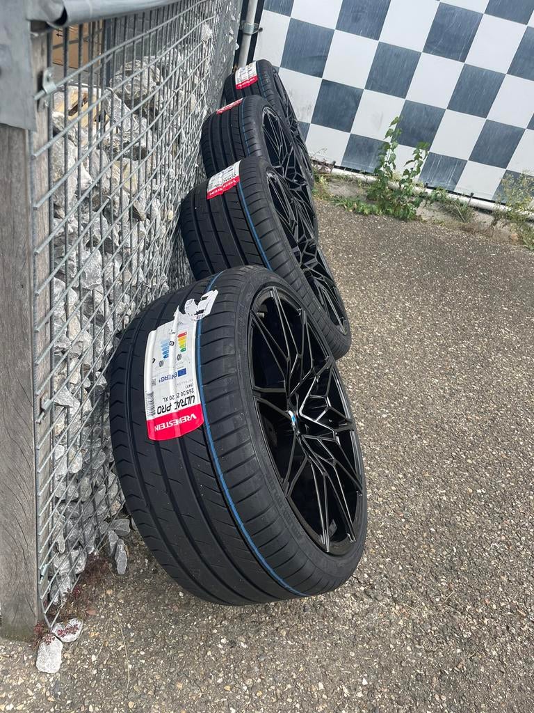 20 Inch BMW M3 3 serie velgen G20 G21 5x112 + vredestein, Banden en Velgen, Nieuw, Ophalen of Verzenden, Personenwagen