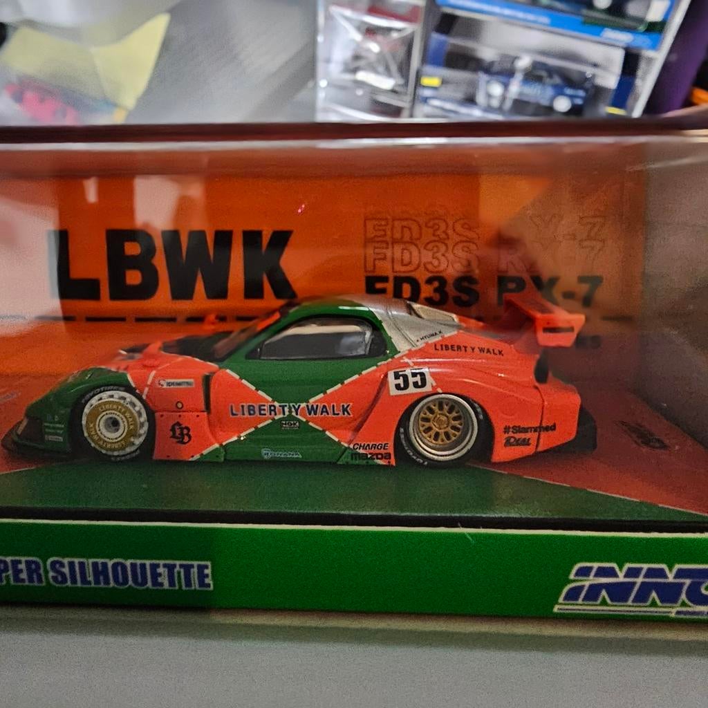 LBWK FD3S RX-7 Modelauto, Ophalen of Verzenden, Nieuw