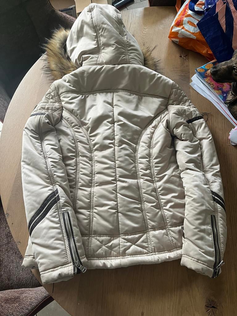 Verdano Ski Jas Maat m/l, Ophalen of Verzenden, Zo goed als nieuw, Maat 38/40 (M), Beige