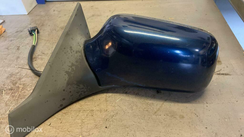 Buitenspiegel links blauw Volvo C70 Convertible I ('99-05), Ophalen of Verzenden, Gebruikt