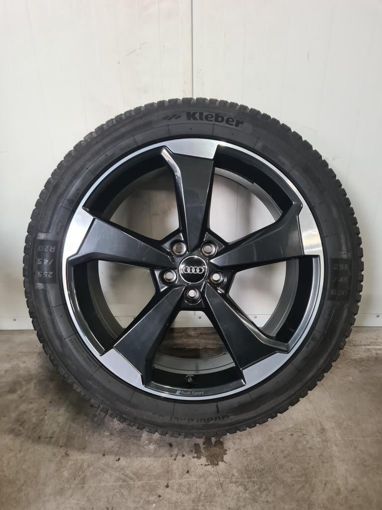 20' Audi Q5 SQ5 Velgen met All Season banden Origineel 7.8mm, 255 mm, Banden en Velgen, Ophalen of Verzenden, All Season
