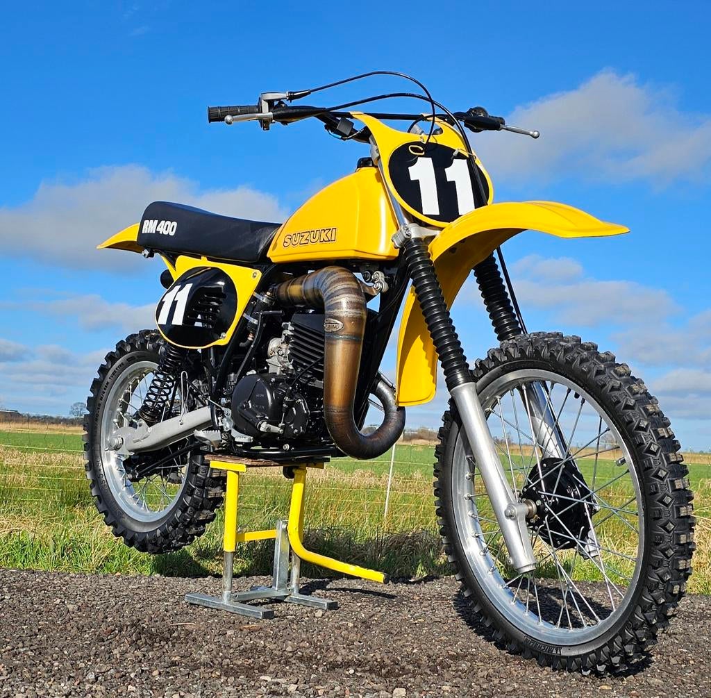 Suzuki RM400, Particulier, Crossmotor