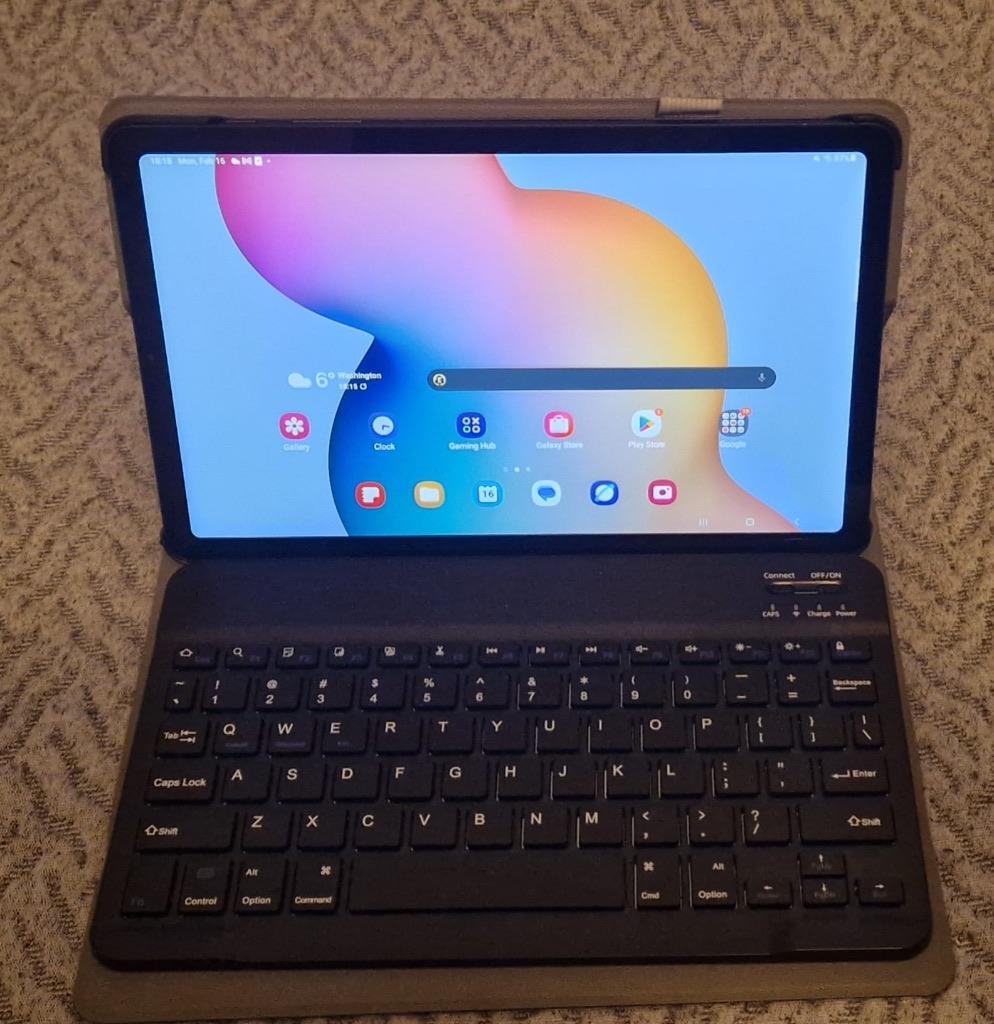 Samsung Galaxy Tab S6 Lite (2022) | 10.4", Gebruikt, Uitbreidbaar geheugen, 64 GB, SAMSUNG GALAXY TAB S6 Lite