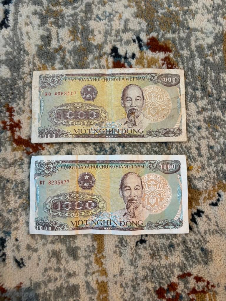 Vietnam briefgeld, Ophalen of Verzenden, Buitenland, Bankbiljetten