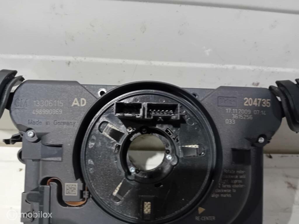 Combischakelaar Opel Zafira 93183451 13306115 13276153, Gebruikt, Ophalen of Verzenden