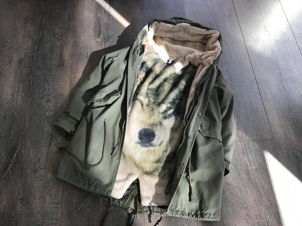 SUMMUM Winterjas Parka Groen Teddy * maat S, Kleding | Dames, Ophalen, Zo goed als nieuw, Maat 38/40 (M), Groen