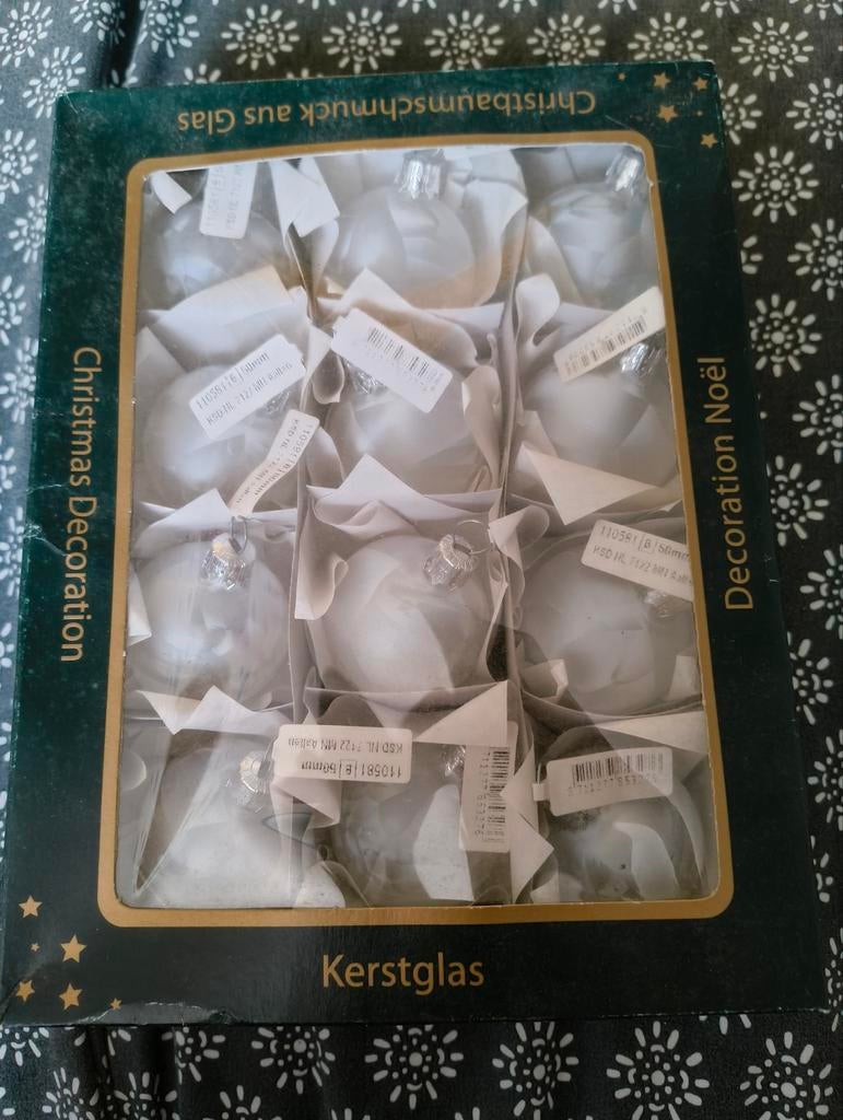 Glazen kerstballen, Diversen, Kerst, Ophalen, Nieuw
