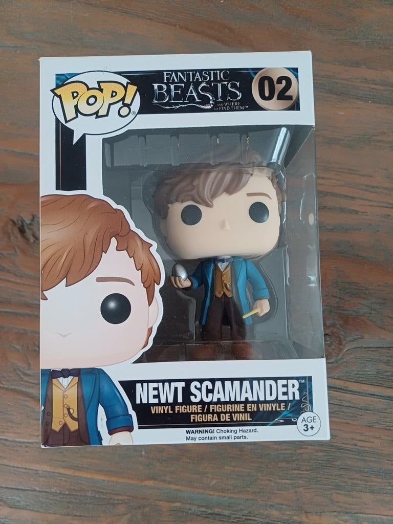 Funko Pop: Fantastic Beasts, 02 Newt Scamander, Ophalen of Verzenden, Zo goed als nieuw