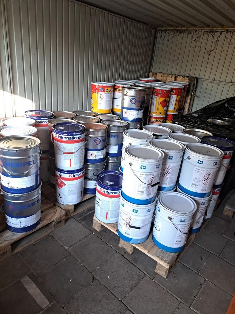 0622311401 Antifouling ZWART 2.5 liter 5 liter en 20 liter, Ophalen, Nieuw, Verven