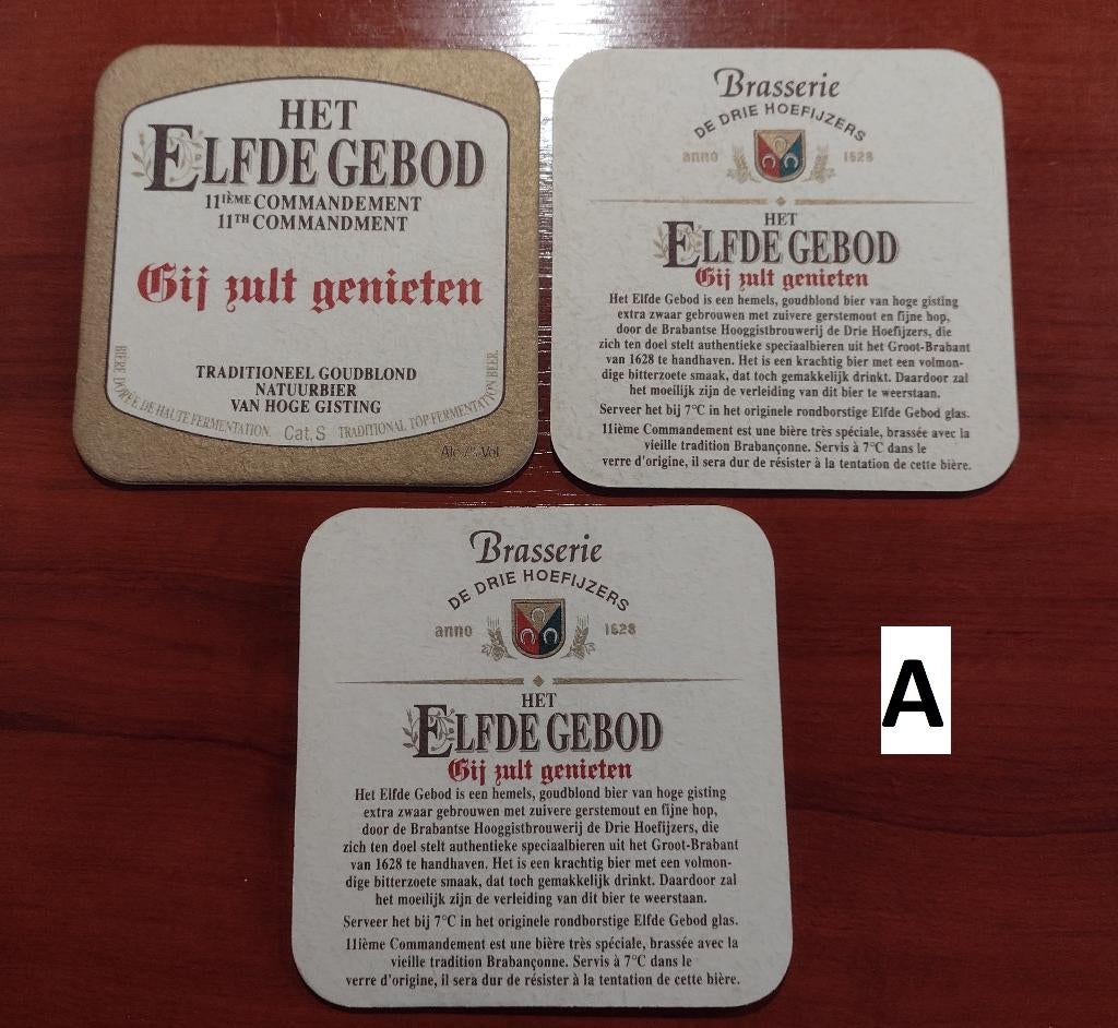 Oude Hertog Jan Viltjes Coasters. (B), Ophalen of Verzenden, Zo goed als nieuw, Viltje(s), Hertog Jan