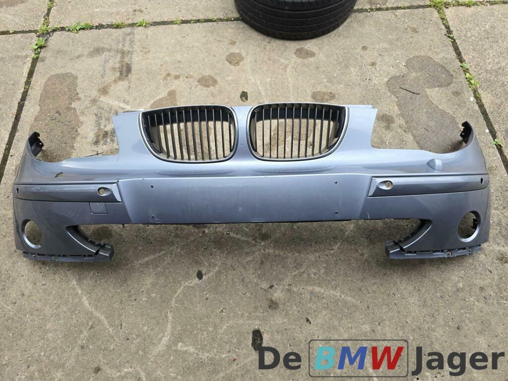 Voorbumper quarzblau A18/7 BMW 1-serie E87 51110032834, Gebruikt, Voor, Ophalen of Verzenden, Bumper