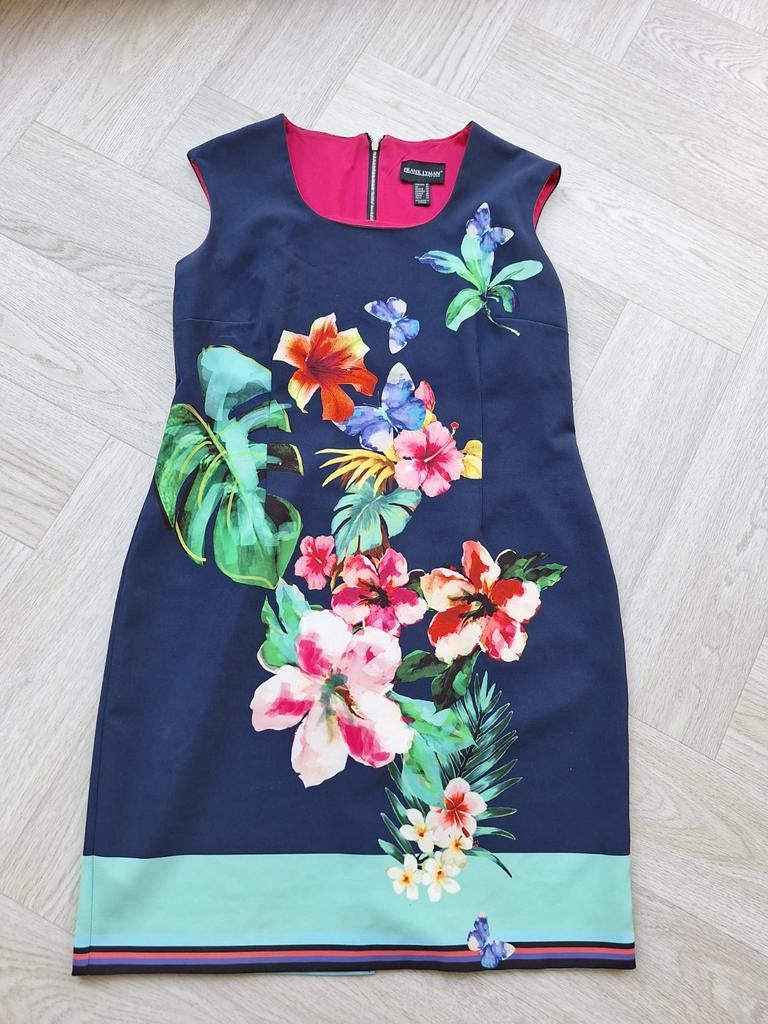 Frank Lyman design jurk maat 46, Kleding | Dames, Maat 46/48 (XL) of groter, Ophalen of Verzenden, Zo goed als nieuw, Knielengte