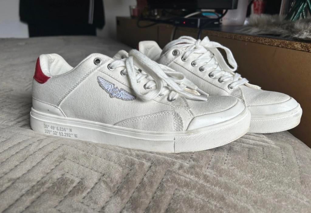 PME Legend Sneakers Maat 44, Ophalen of Verzenden, Gedragen, Wit, Sneakers of Gympen
