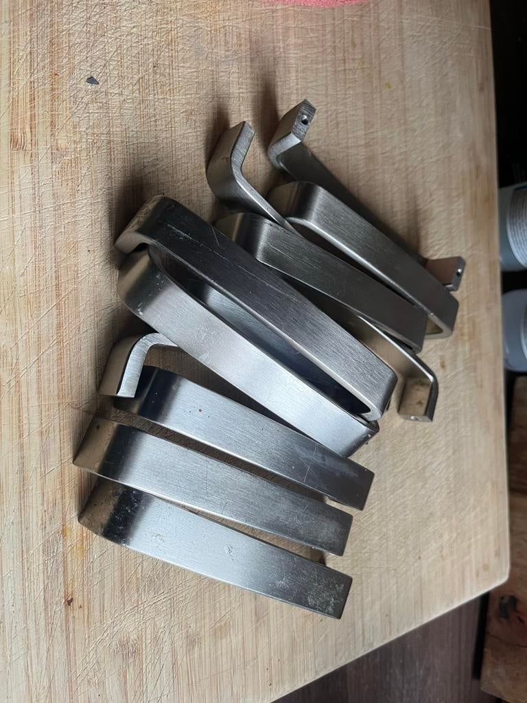 12 IKEA Keukengreepjes 138mm RVS, Huis en Inrichting, Keuken | Keukenelementen, Ophalen of Verzenden, Gebruikt, Minder dan 50 cm