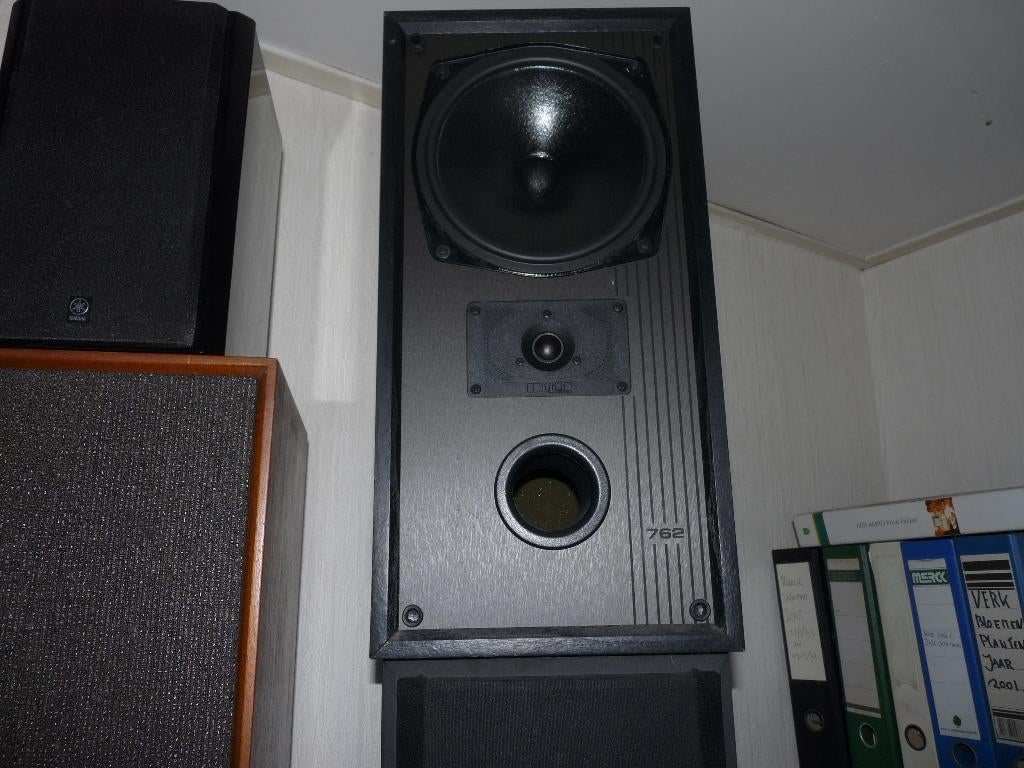 Mission 761,en Mission 762 luidsprekers, Audio, Tv en Foto, Gebruikt, 60 tot 120 watt, Front, Rear of Stereo speakers, Ophalen