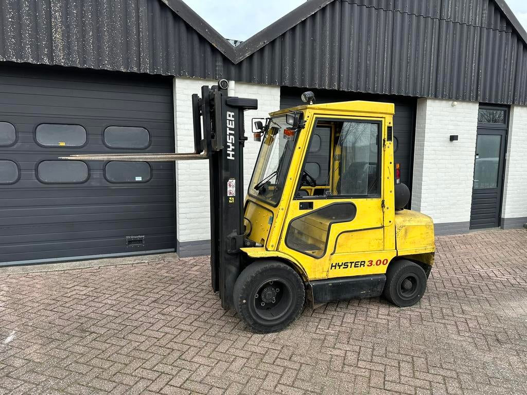 Hyster 3 ton Heftruck - triplo sideshift freelift- 2006, Zakelijke goederen, Machines en Bouw | Industrie en Techniek, Ophalen