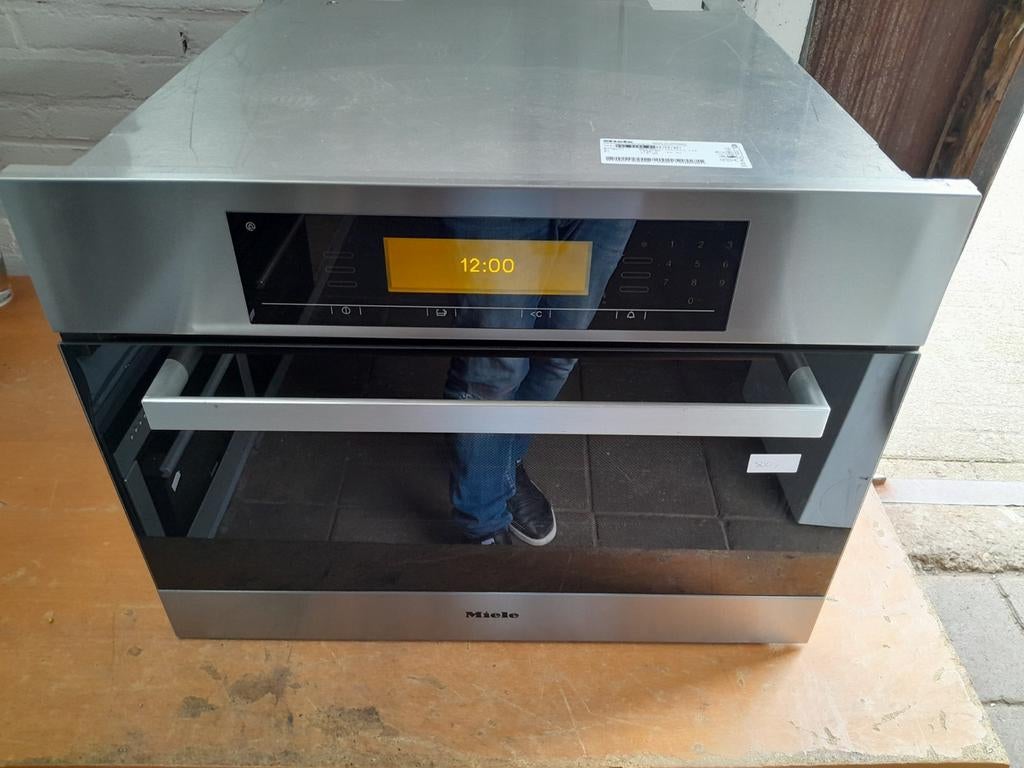 NETTE MIELE DGC 5085XL STOOM/HETELUCHT OVEN TE KOOP, Minder dan 45 cm, Hete lucht, 60 cm of meer, Ophalen of Verzenden