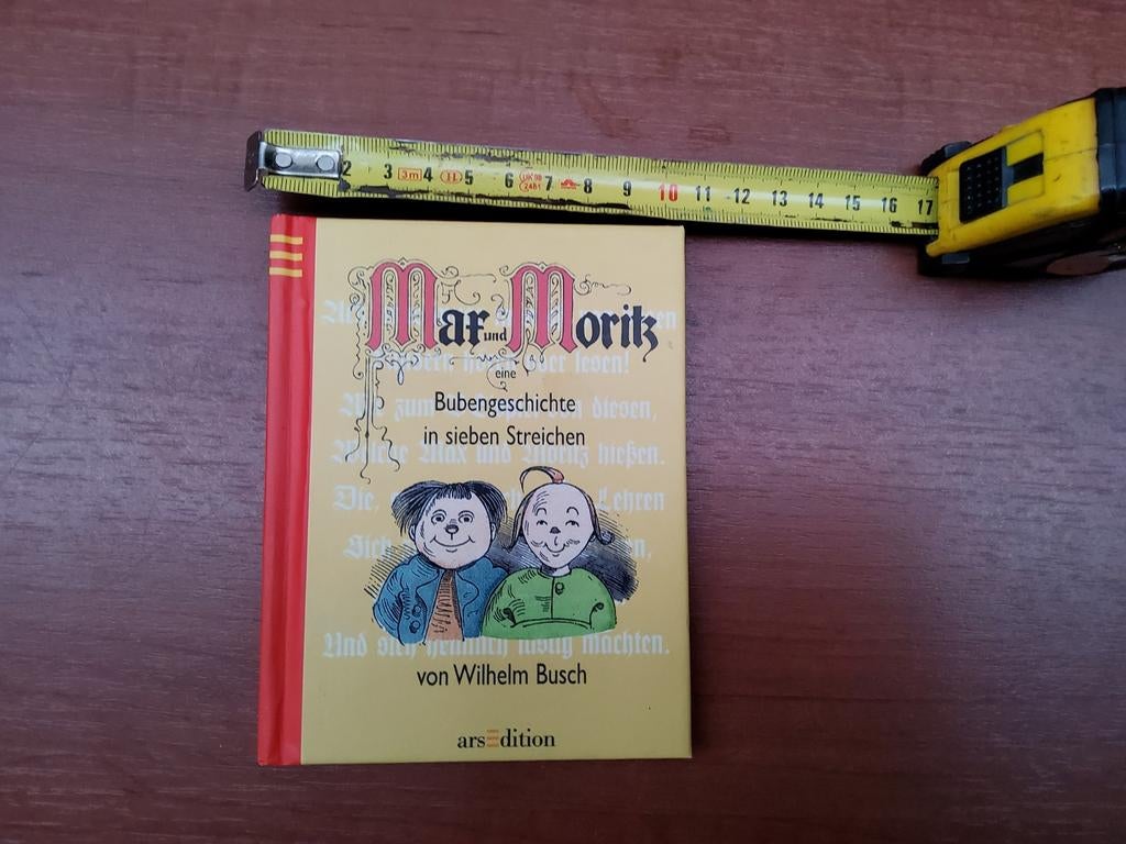 Max und Moritz - Kleine Uitgave, Boeken, Ophalen of Verzenden, Gelezen, Wilhelm Busch, Fictie algemeen