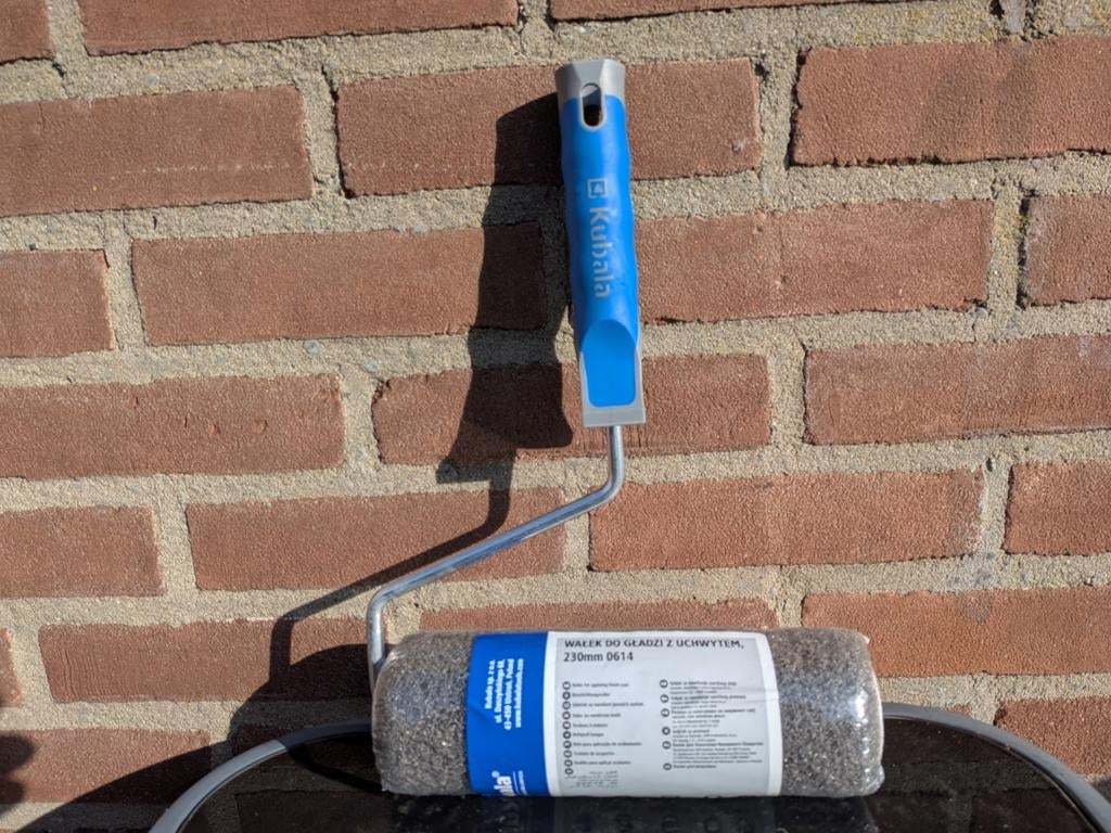 Stucpasta roller Kubala 230mm + beugel – voor gips / plamuur, Doe-het-zelf en Verbouw, Ophalen of Verzenden, Nieuw
