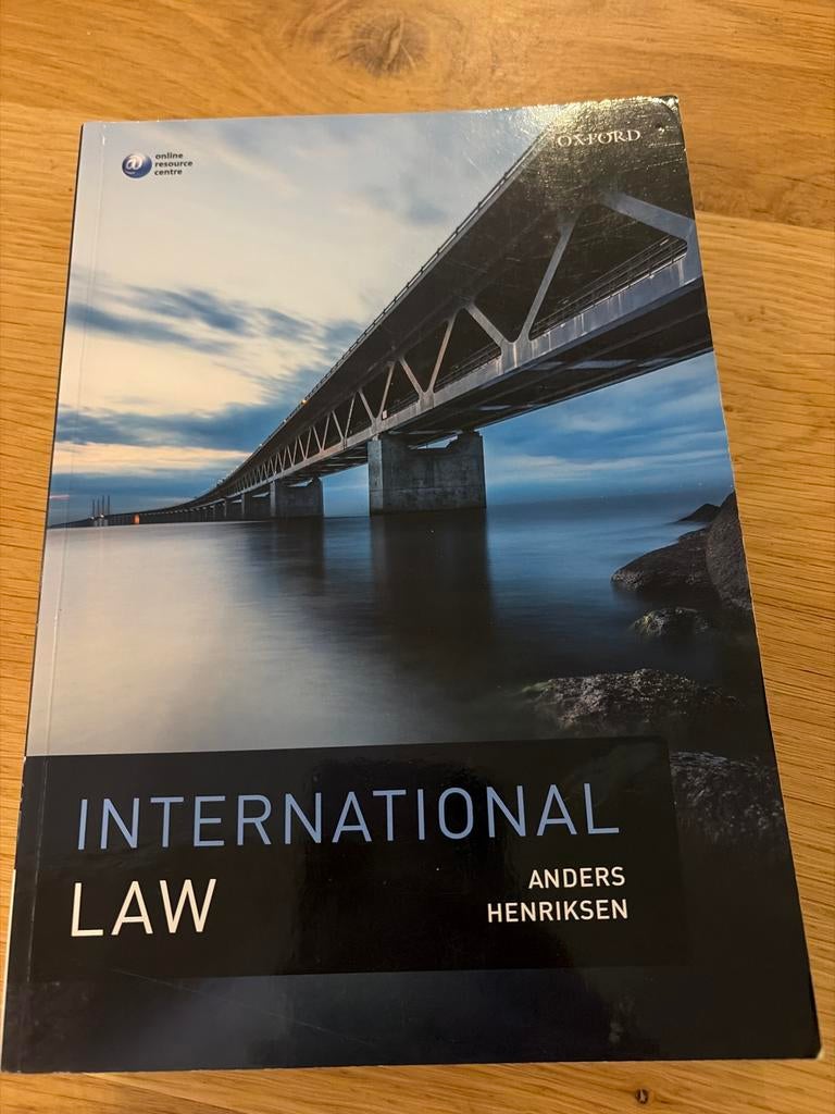 International Law - Anders Henriksen, Boeken, Studieboeken en Cursussen, Verzenden, Alpha, Zo goed als nieuw, HBO