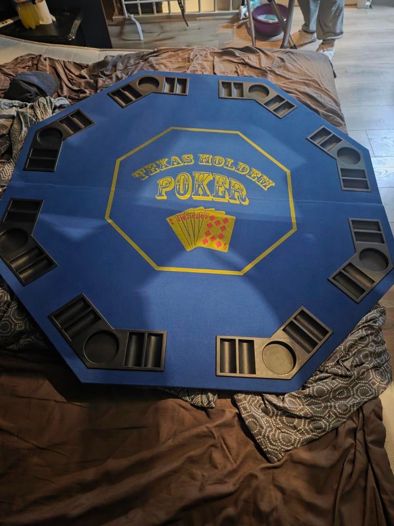 Pokertafel, Hobby en Vrije tijd, Gezelschapsspellen | Kaartspellen, Ophalen