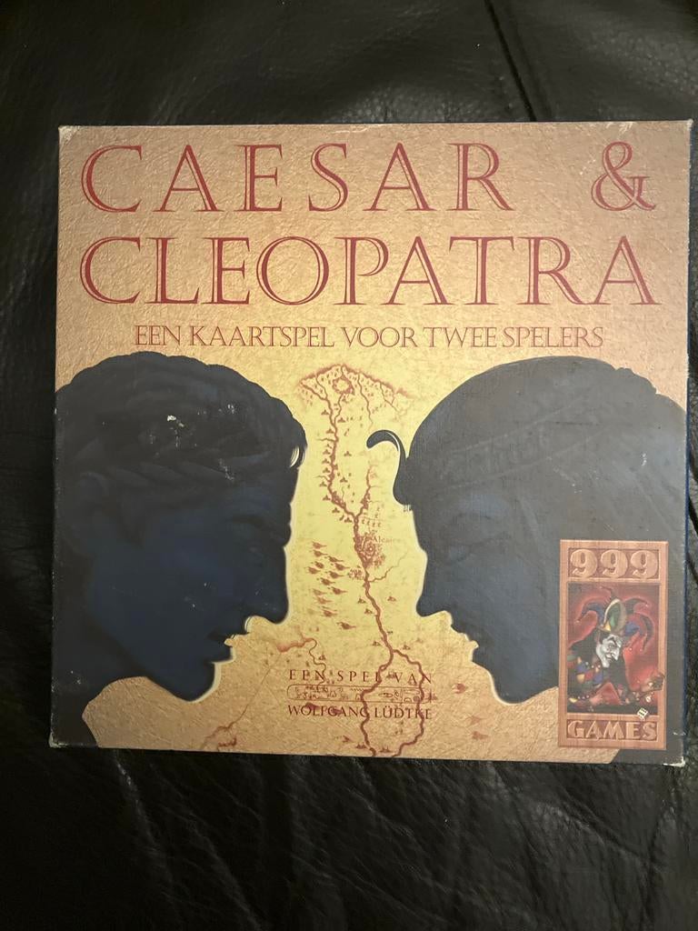 Caesar & Cleopatra Kaartspel, Hobby en Vrije tijd, Gezelschapsspellen | Kaartspellen, Zo goed als nieuw, Een of twee spelers, Ophalen of Verzenden