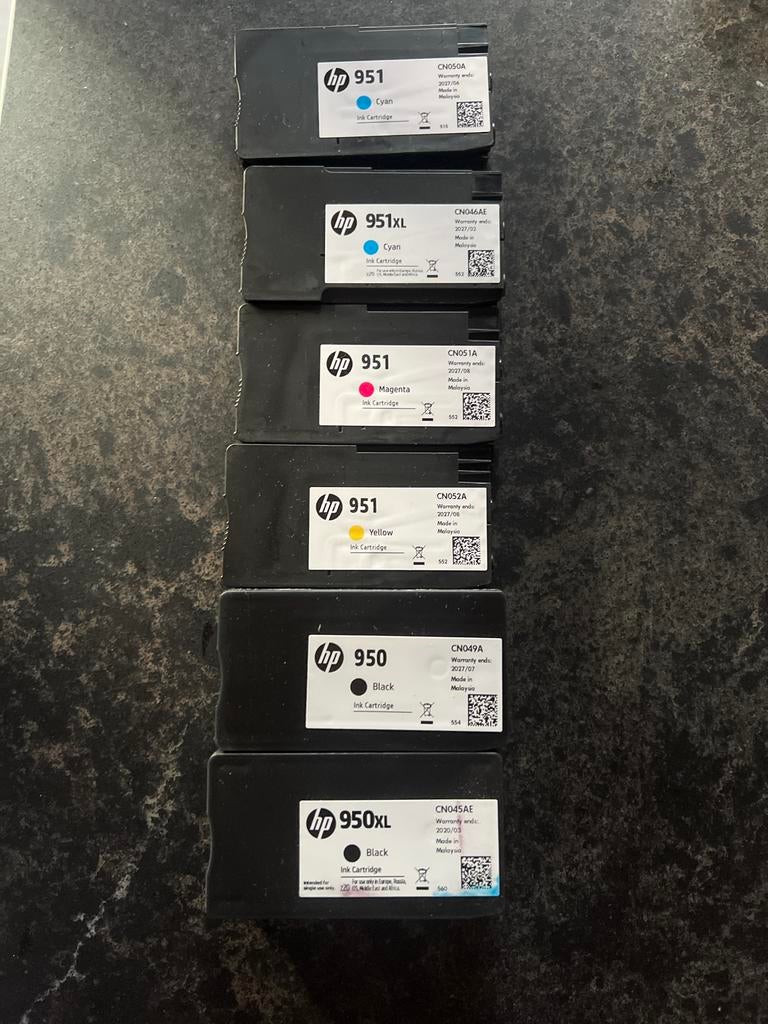 Inktpatronen 950 HP en 1 niet OEM versie, Computers en Software, Printerbenodigdheden, Ophalen of Verzenden, Nieuw