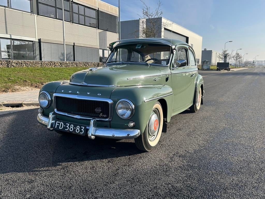 Volvo P544 1.6 1961 Groen, Auto's, Overige modellen, 4 cilinders, 995 kg, Origineel Nederlands