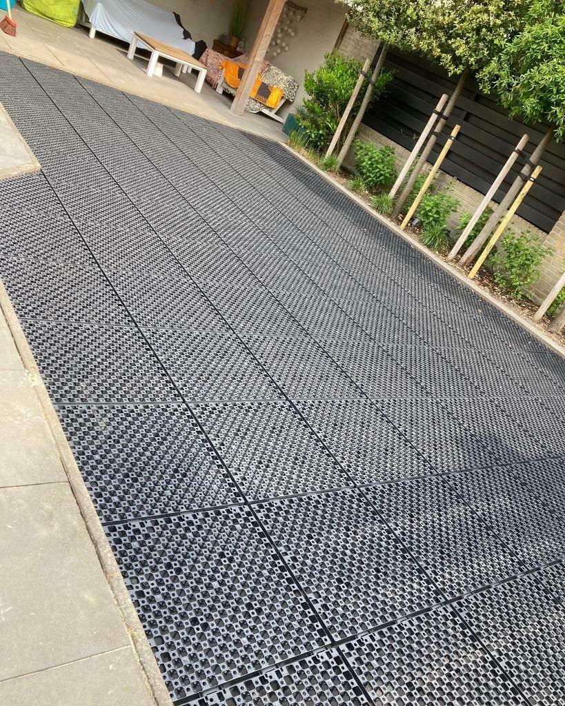 Drainbase kunstgras ondervloer waterbuffer, Ophalen, Nieuw, Minder dan 10 m², Kunstgras
