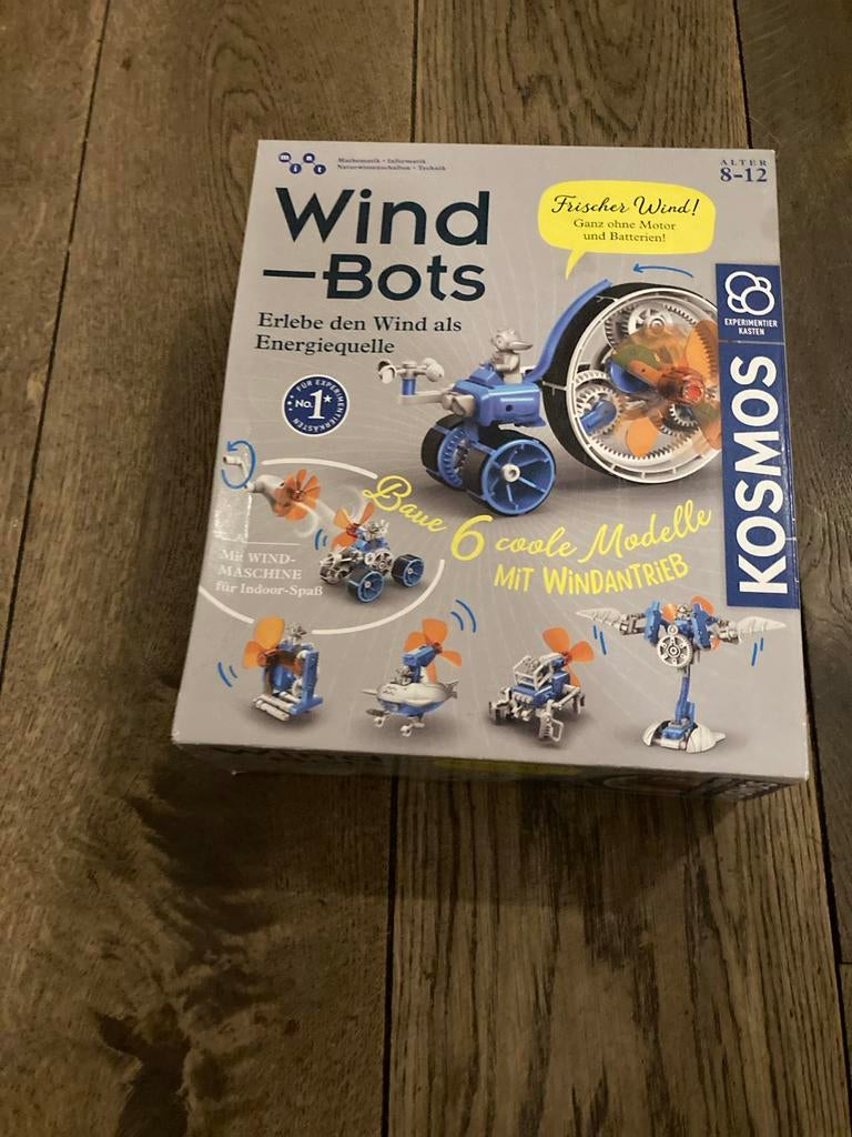Kosmos Wind Bots - Experimenteerdoos, Ophalen of Verzenden, Nieuw, Bouwen