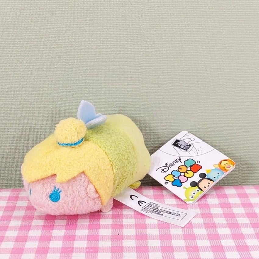 Disney Tsum Tsum Tinkelbel Peter Pan Tinker Bell 8 cm - 3", Knuffel, Onbekend, Ophalen of Verzenden, Zo goed als nieuw