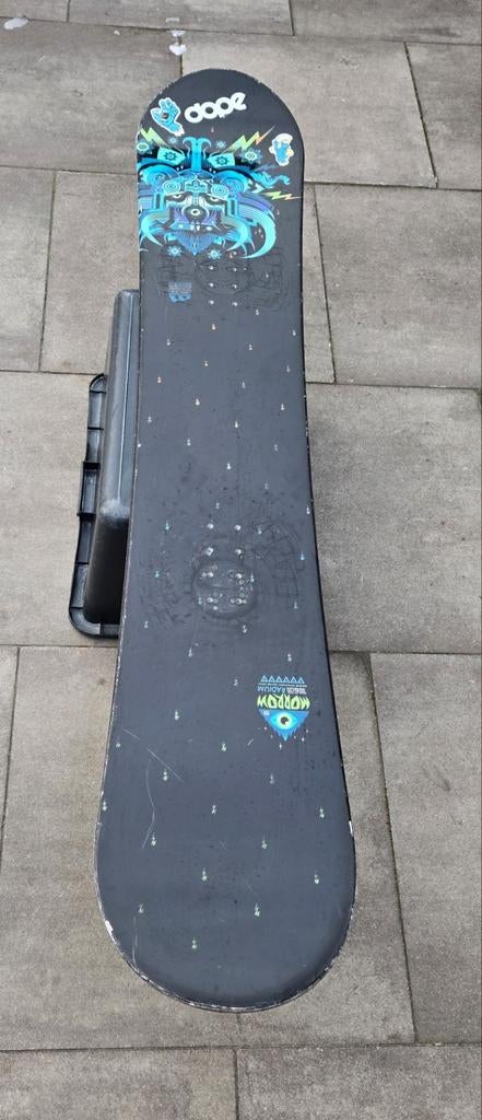 Morrow Radius 166 Snowboard - Breed Model, Ophalen of Verzenden, Gebruikt, Board