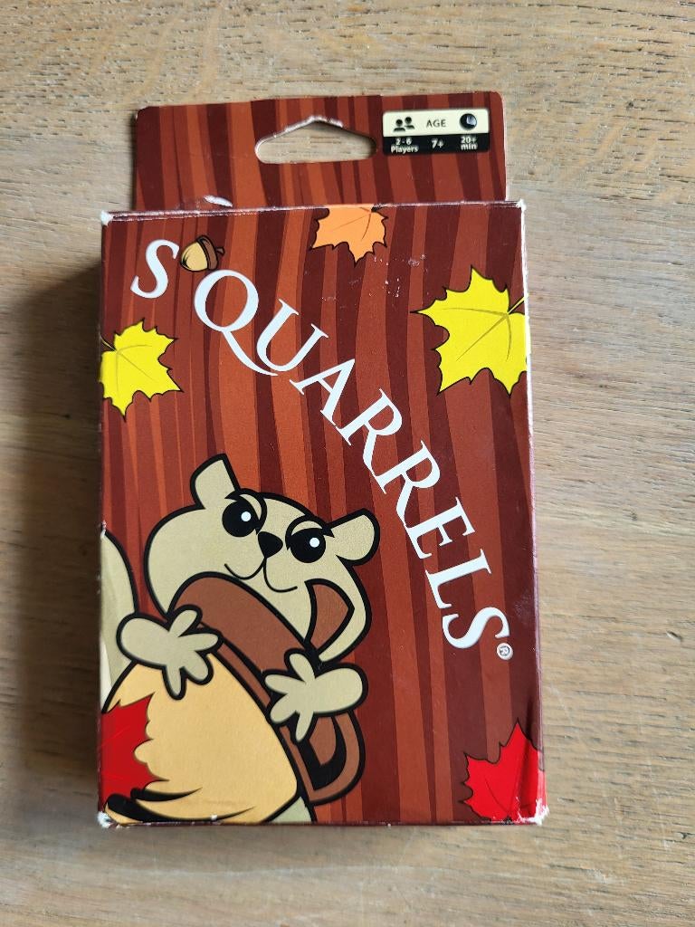 spel Squarrels, Hobby en Vrije tijd, Gezelschapsspellen | Bordspellen, Gebruikt, Een of twee spelers, Drie of vier spelers, Vijf spelers of meer