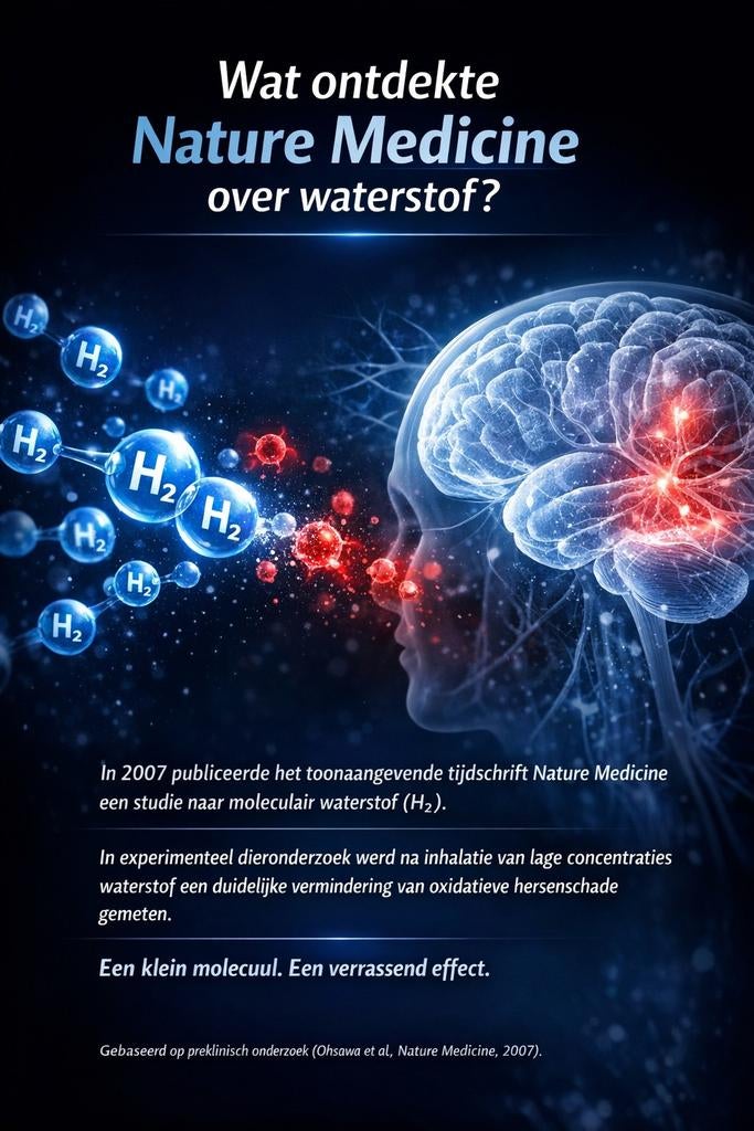 Waterstof Inhalatie Systeem 900ML zuivere Waterstof/Zuurstof, Ophalen of Verzenden, Nieuw, Overige typen