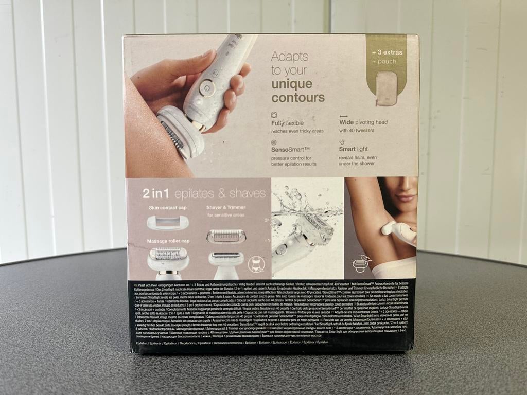 Braun Silk-épil 9002 Flex Wet & Dry epilator, Ophalen of Verzenden, Scheren en Epileren