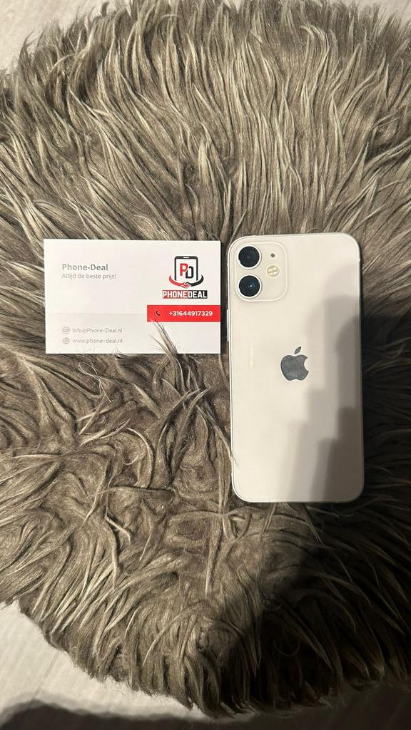 iPhone 12 mini 128 gb wit gebruikt, 128 GB, IPhone 12 Mini, Zwart, Ophalen of Verzenden
