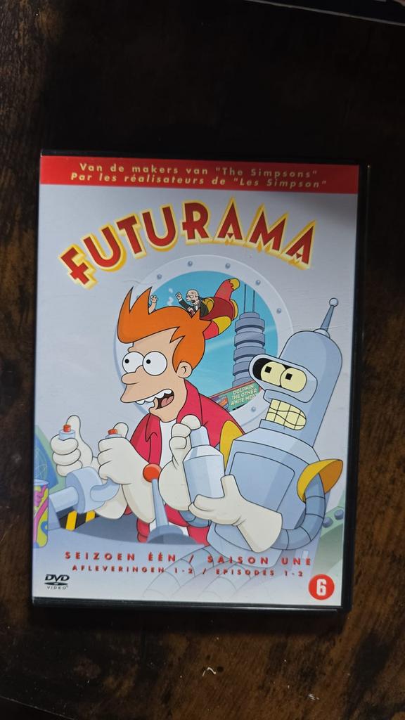 Futurama Seizoen 1 DVD - Zo goed als nieuw!, Boxset, Ophalen of Verzenden, Zo goed als nieuw, Komedie