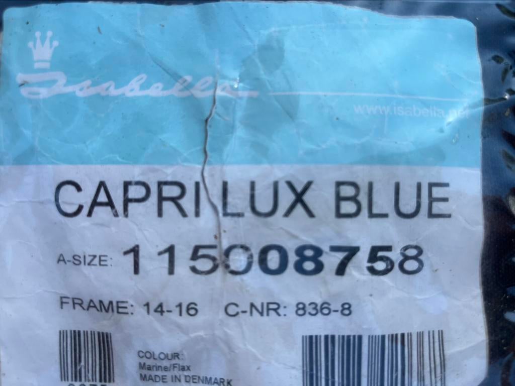 Isabella caprilux blue frame 14-16 met carbon en staal stoks, Caravans en Kamperen, Voortenten en Luifels, Ophalen, Gebruikt