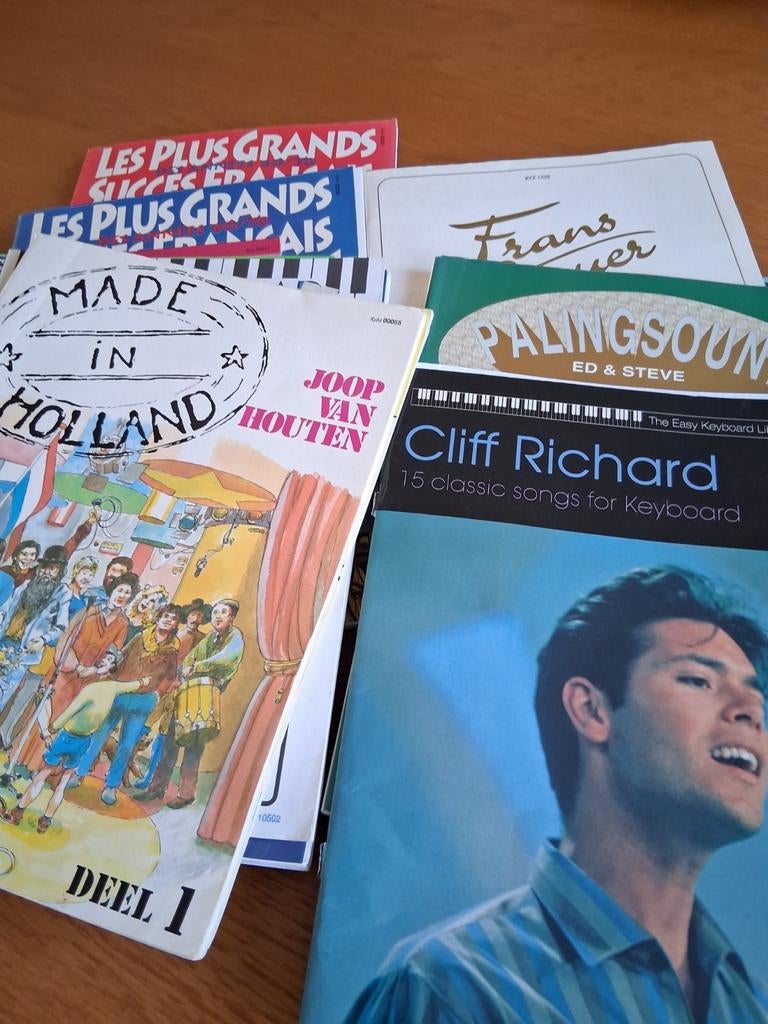 14 stuks bladmuziek orgel, div. songboeken, Muziek en Instrumenten, Gebruikt, Ophalen of Verzenden, Keyboard, Artiest of Componist