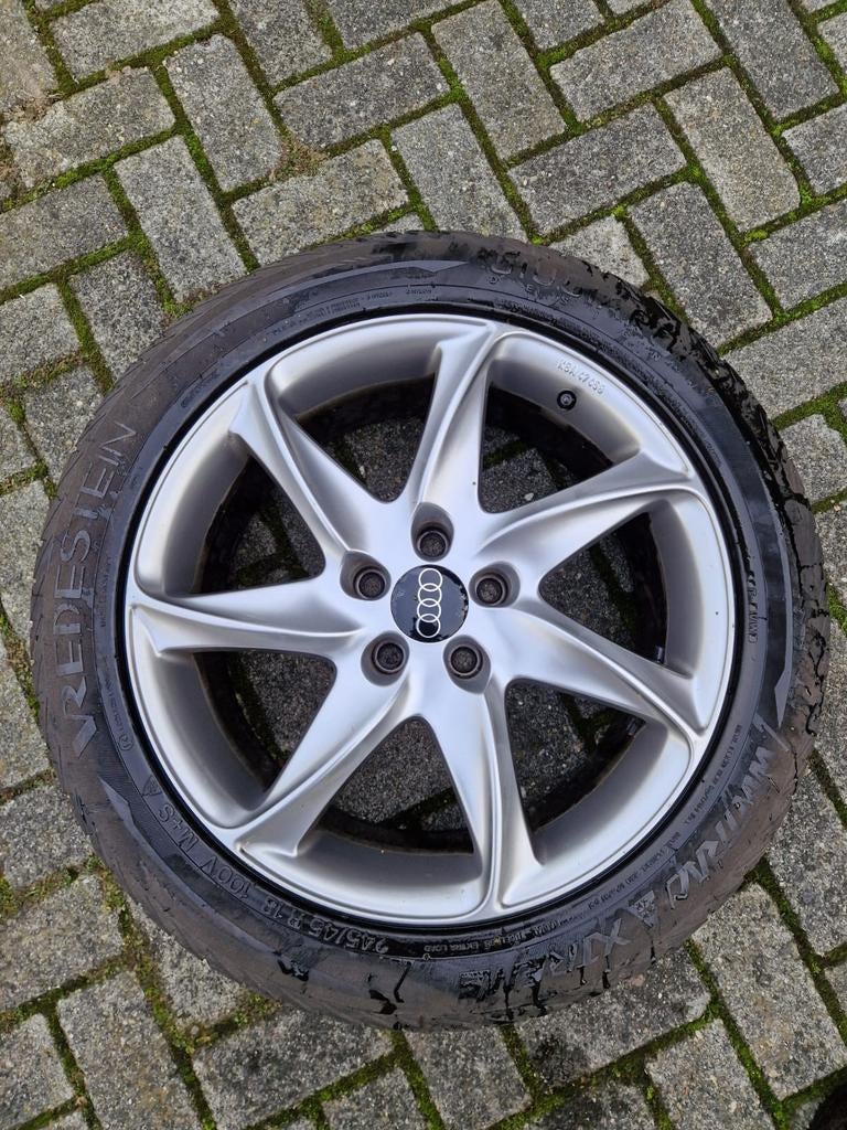 Audi a4 velgen 18 inch, Auto-onderdelen, Banden en Velgen, Ophalen, 18 inch, Velg(en), Zomerbanden