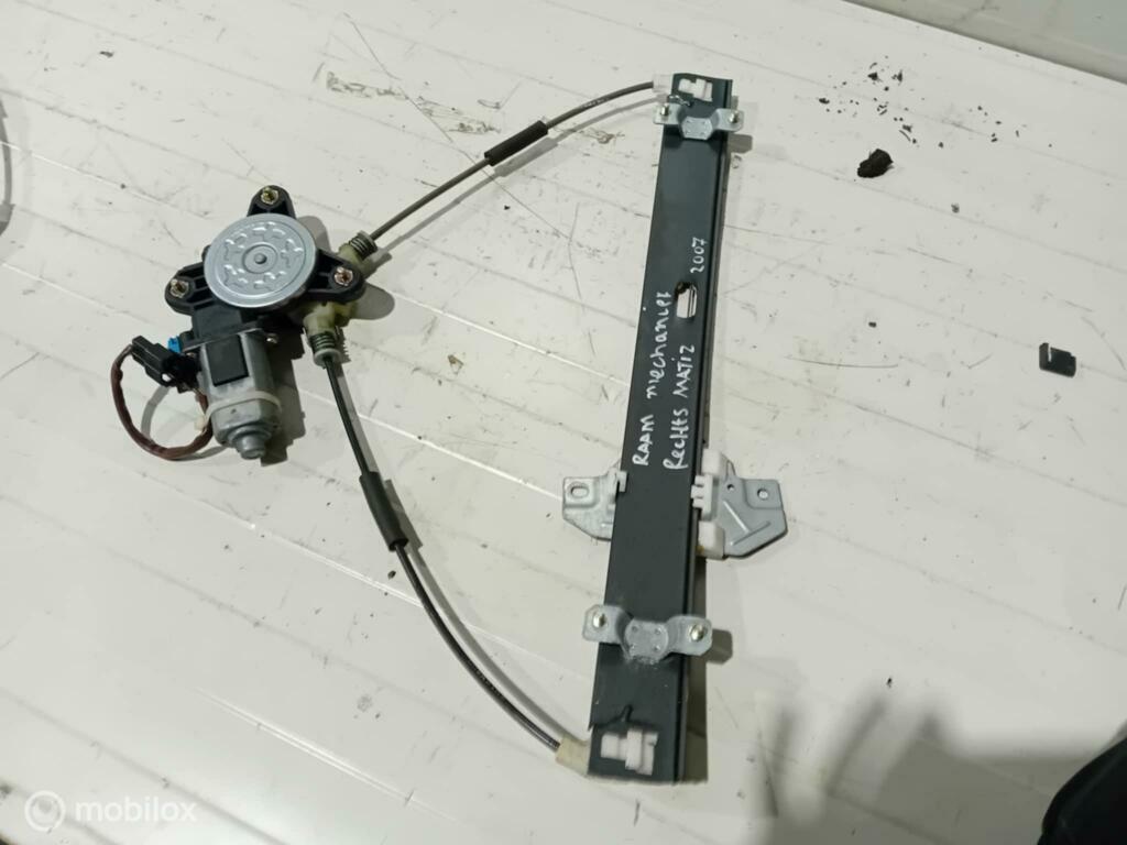 Raammechaniek Daewoo Matiz 96485141 96485142, Ophalen of Verzenden, Gebruikt