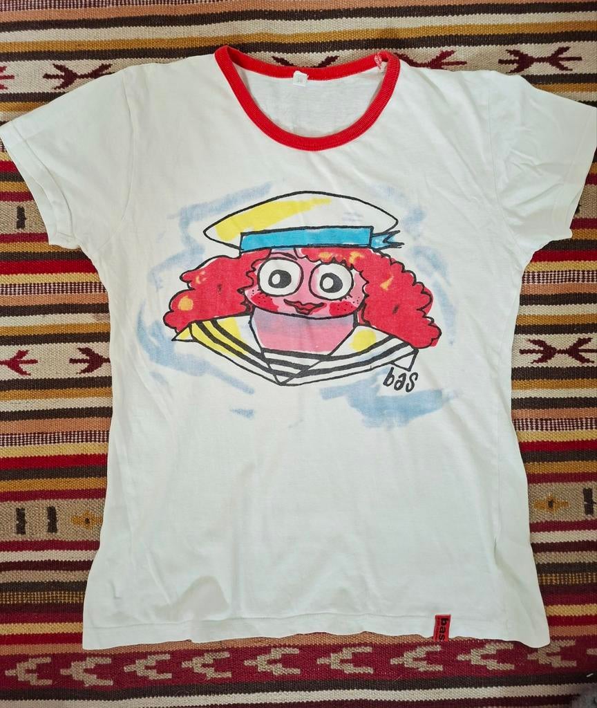 T-shirt Bas Koster. Draagmaat 36., Ophalen of Verzenden, Gedragen, Maat 36 (S), Korte mouw