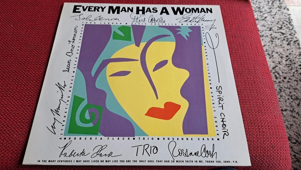Every man has a woman lp vinyl Yoko, John Lennon (Beatles), Ophalen of Verzenden, Gebruikt, 12 inch