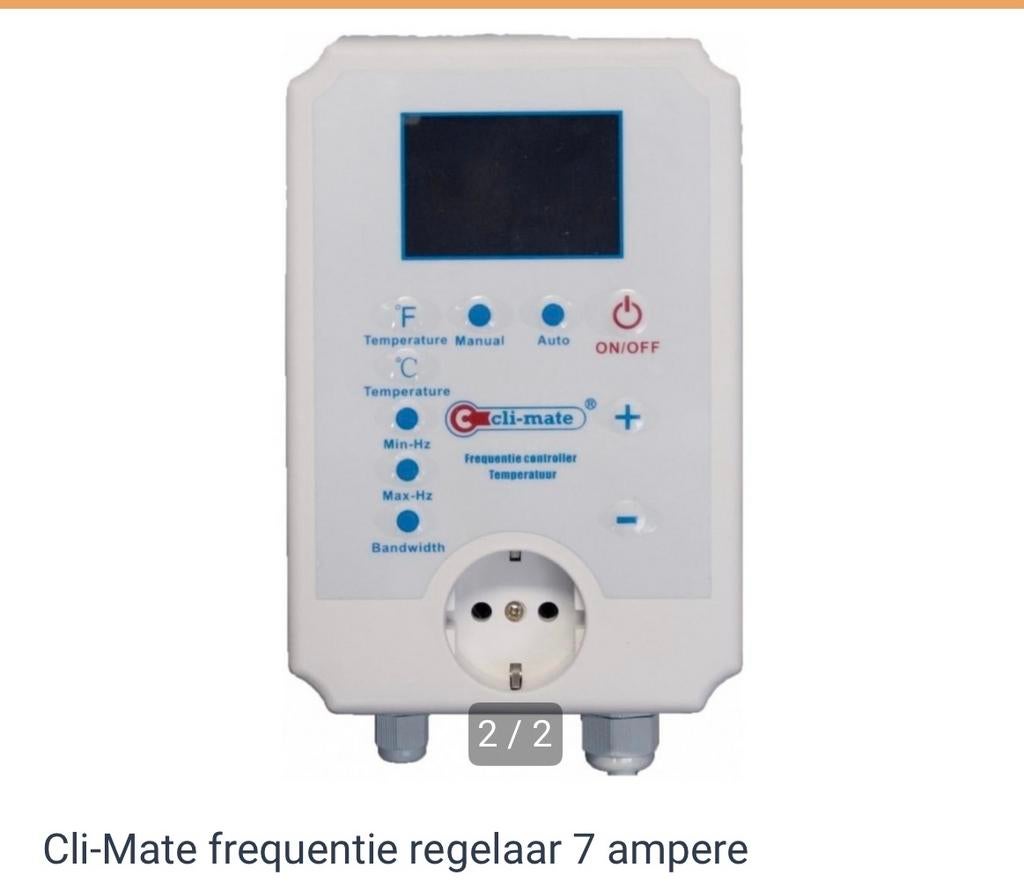 Cli-Mate Frequentie Controller 7A, Ophalen of Verzenden, Gebruikt